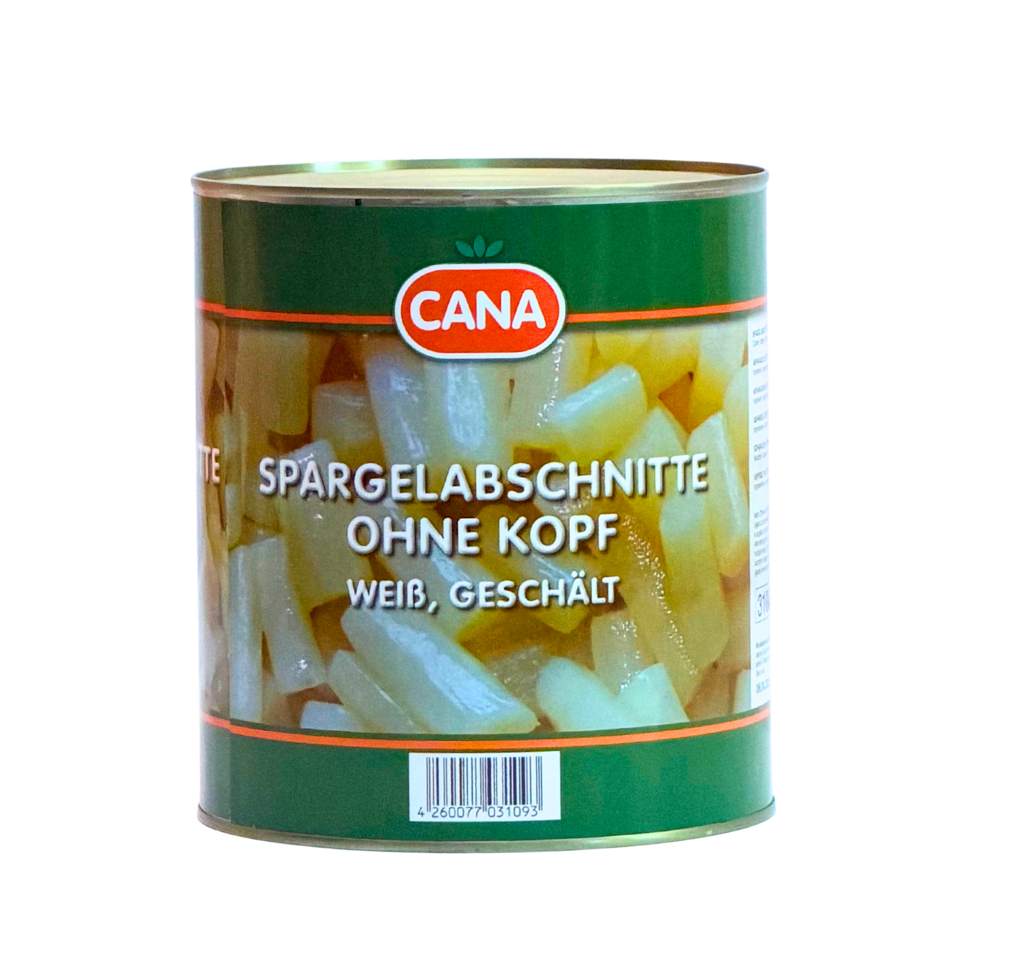Spargel Abshnitte 2-4cm 3100ml