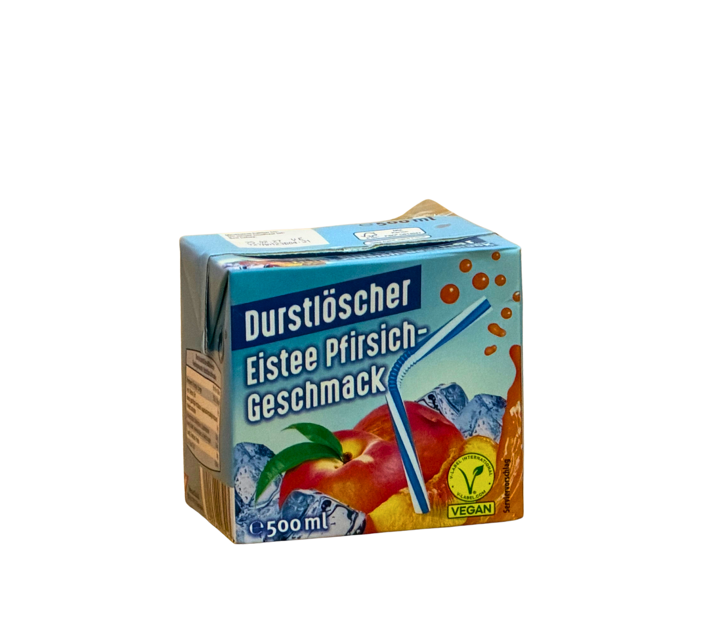 Durstlöscher Eistee 0,5L Pfirsich