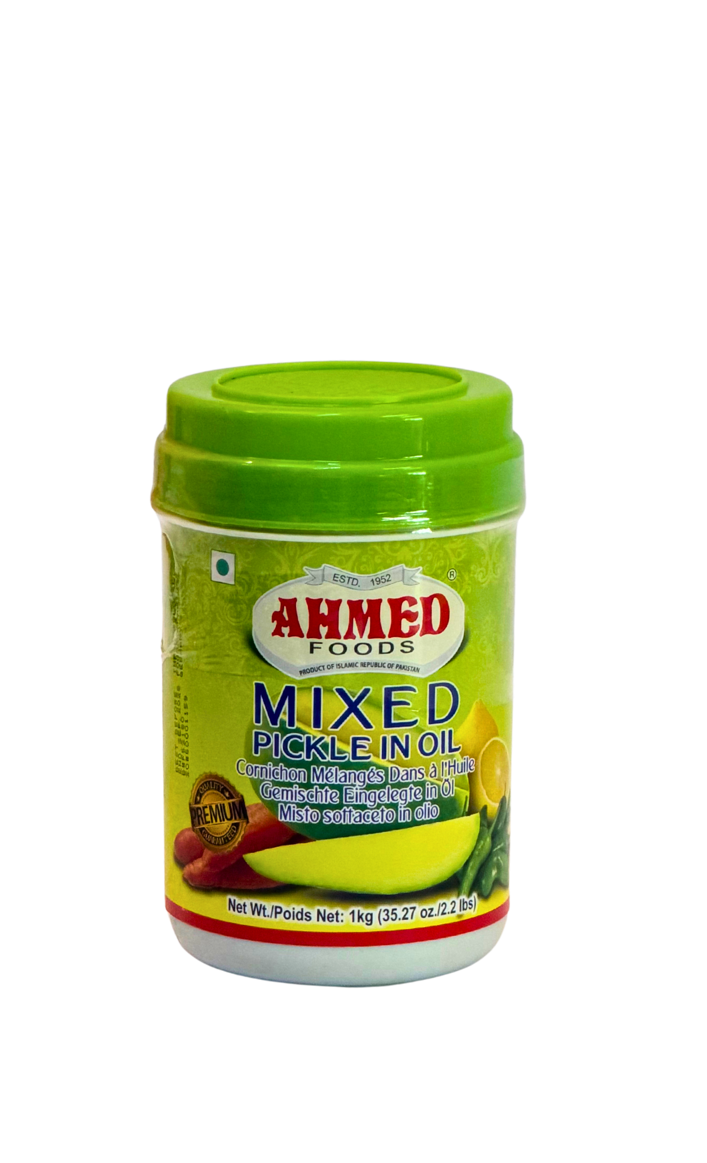 Mixed Pickel 1kg Ahmed Shan