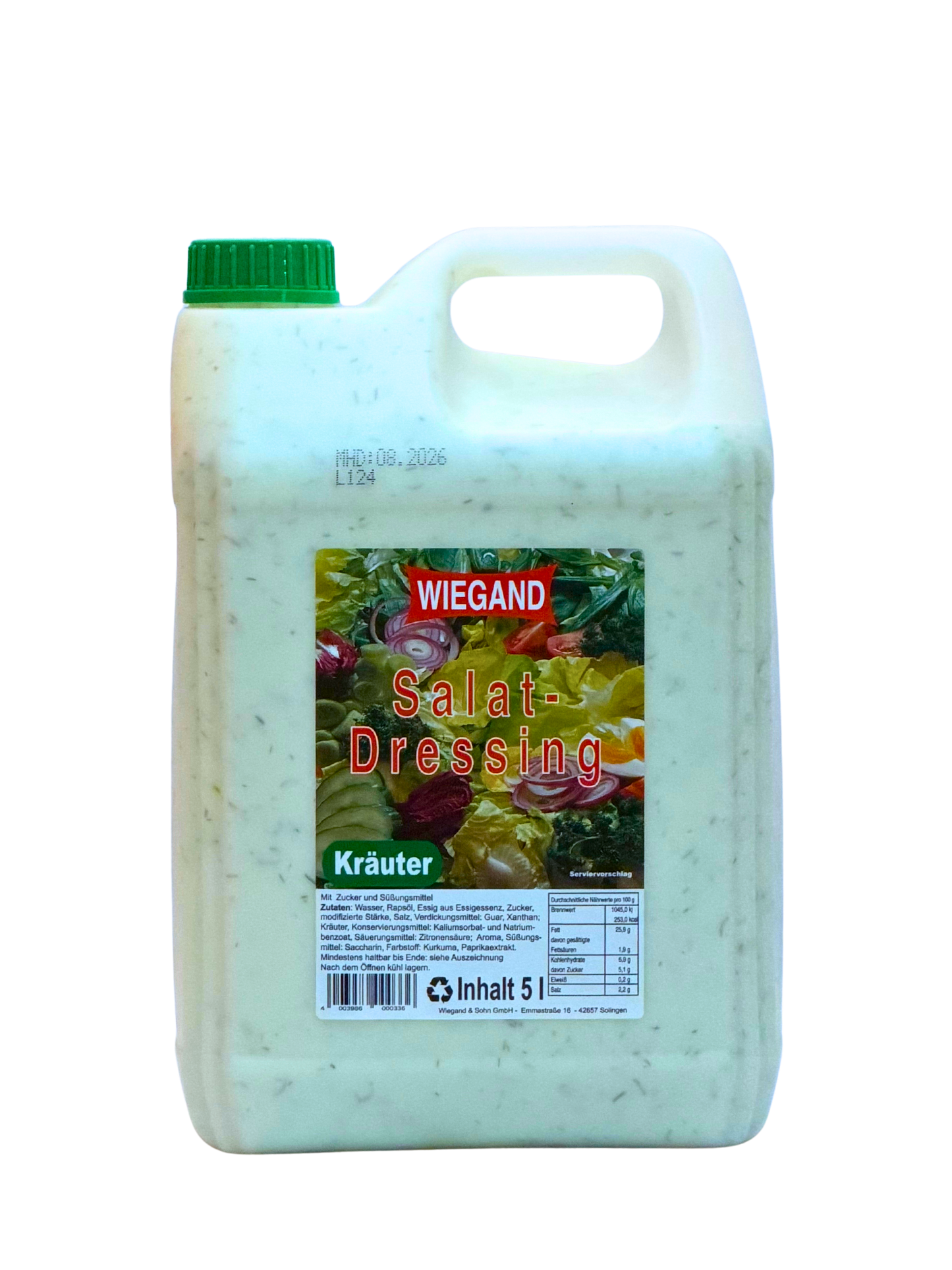 Wiegand Kräuter Dressing 5L