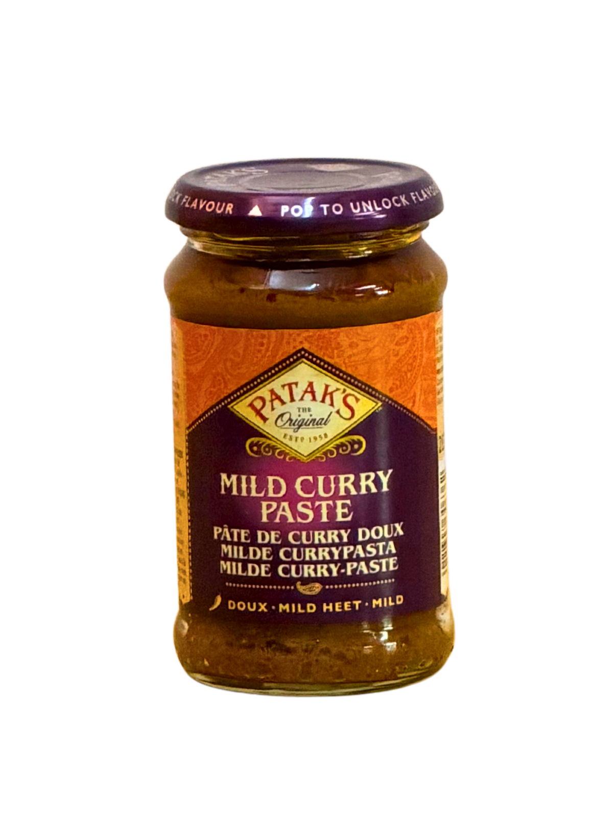 Patak Mild Curry Paste 284g250g
