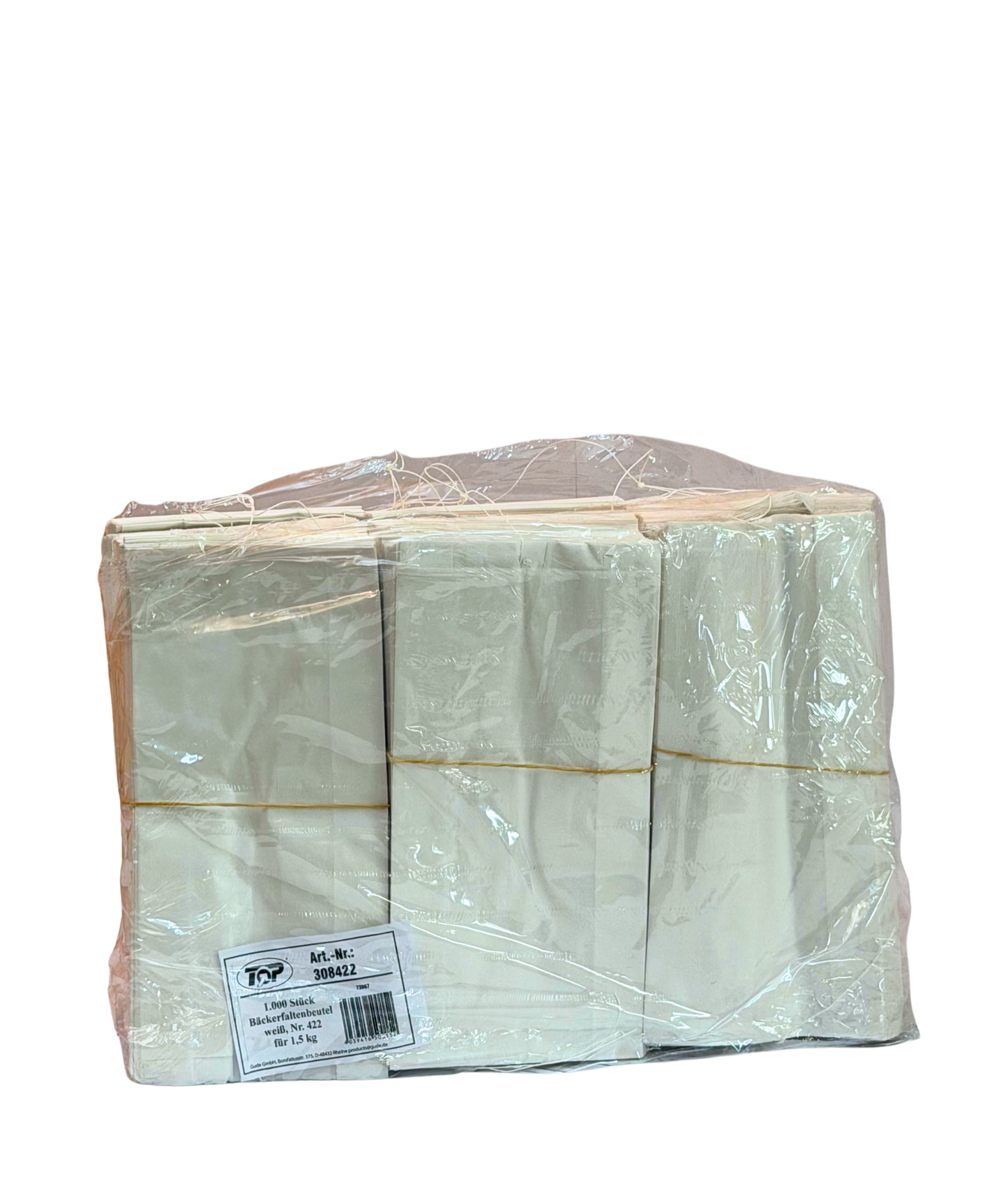 Bäckerbeutel Weiss 422 1,5kg 1000Stk. 308422