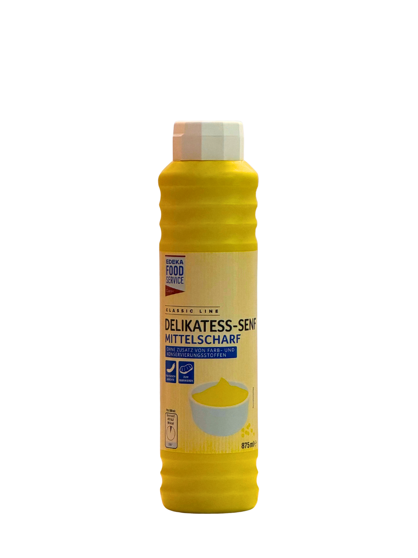 Topkauf Senf 875ml Tube Edeka