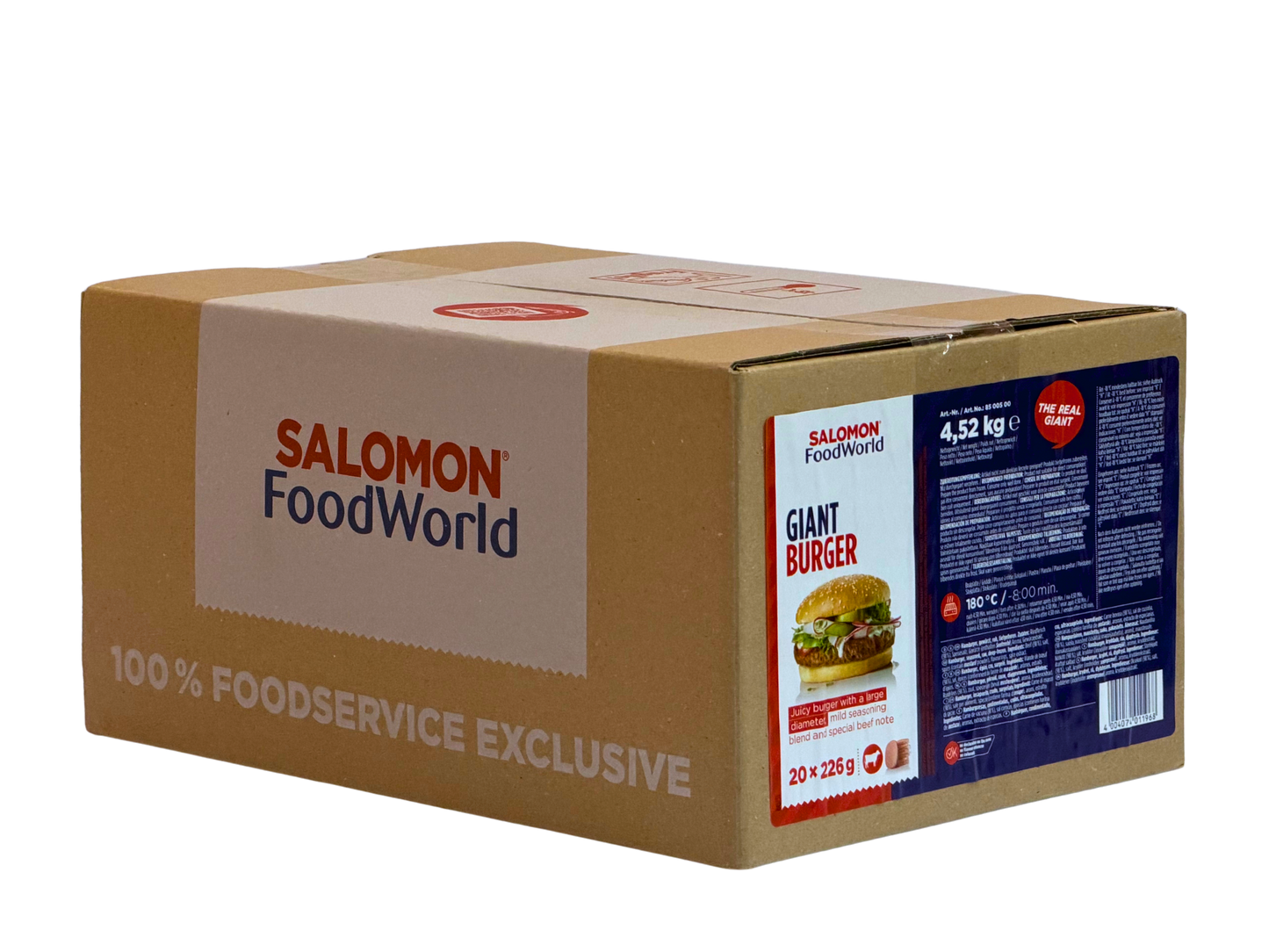 Giant Burger 20x226g Salomon