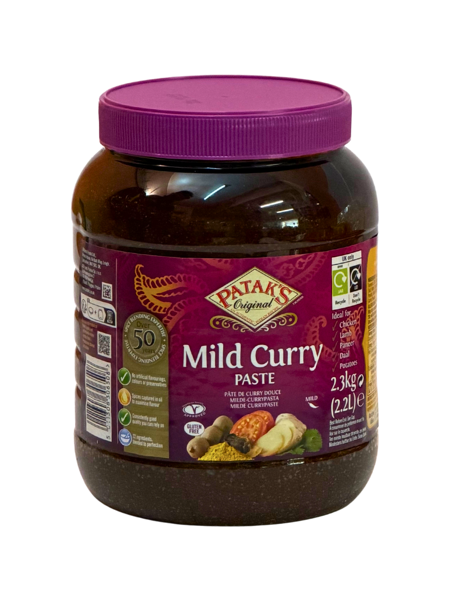 Patak Mild Curry Paste 2300g