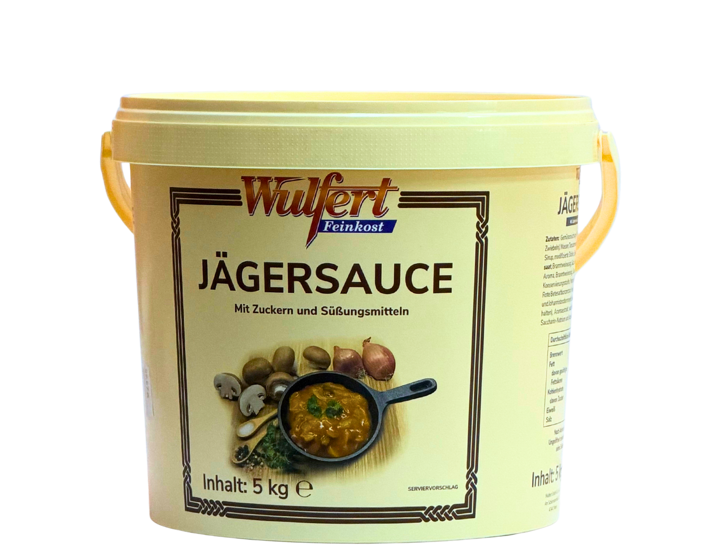 Wulfert Jägersauce 5kg Eimer