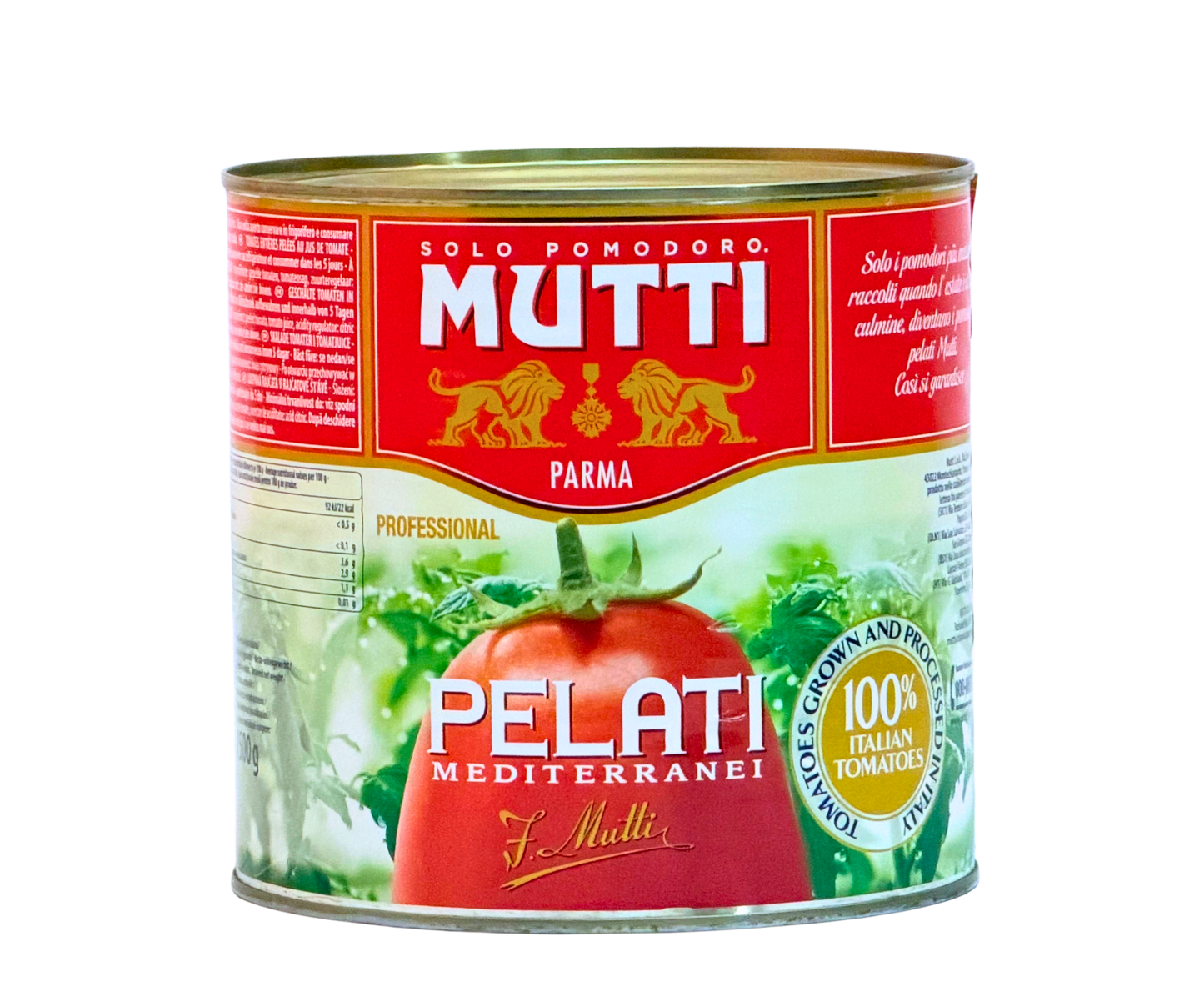 Mutti Tomaten geschält Mediterrane 31 Ds.