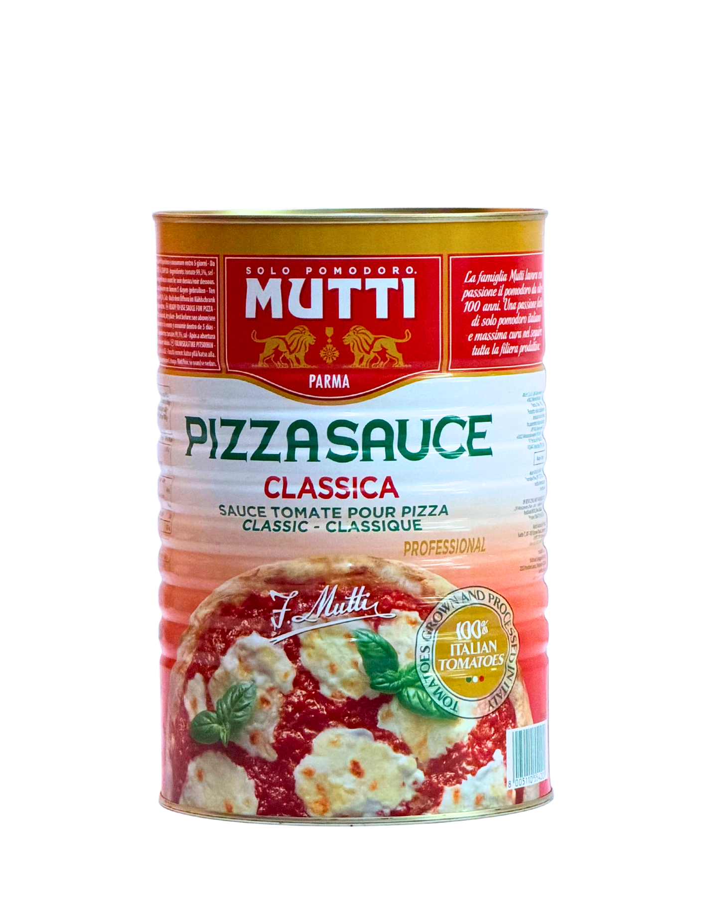 Mutti Pizza Sauce 51 Ds.