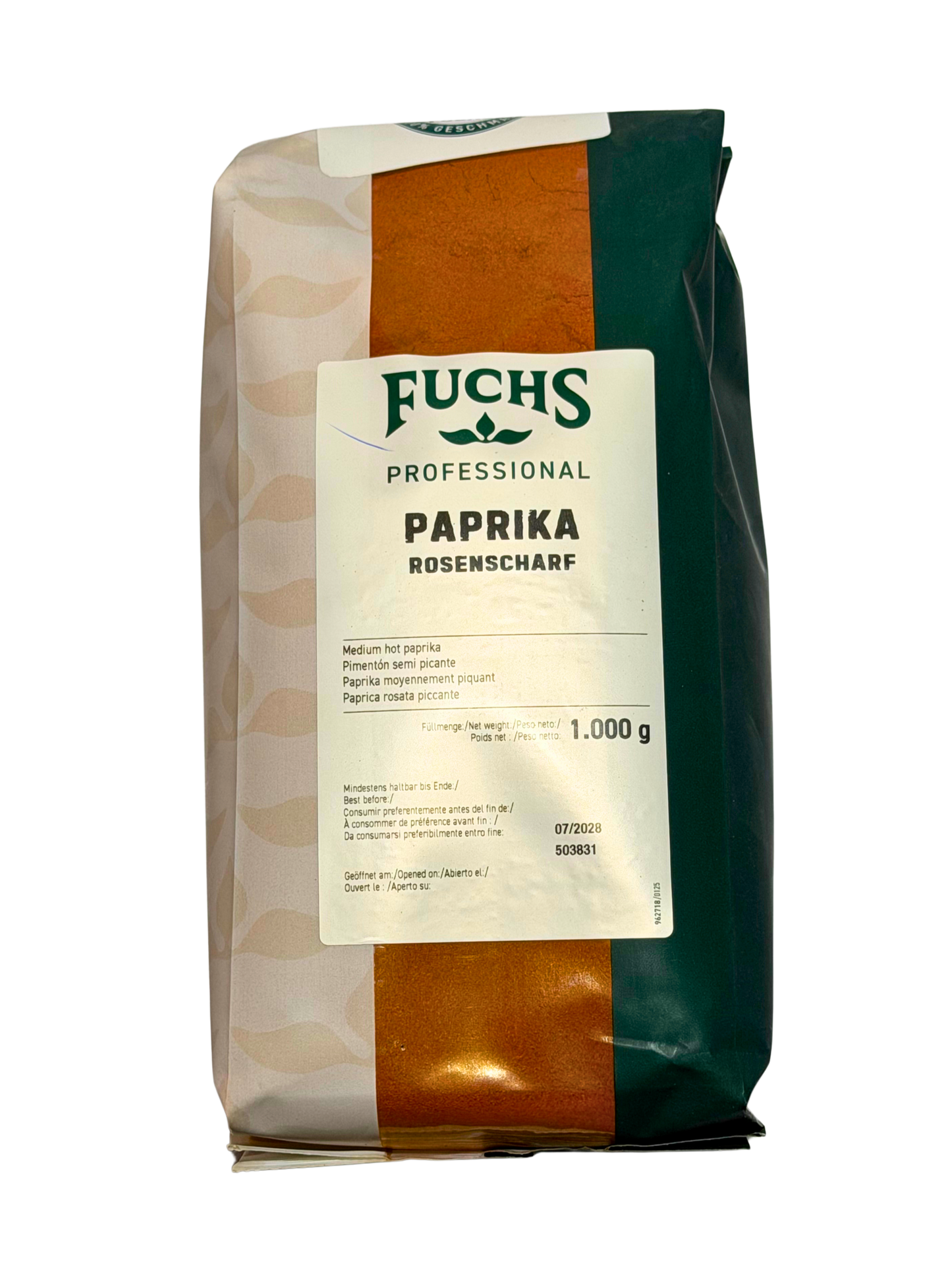 Fuchs Paprika Rosenscharf 1000g
