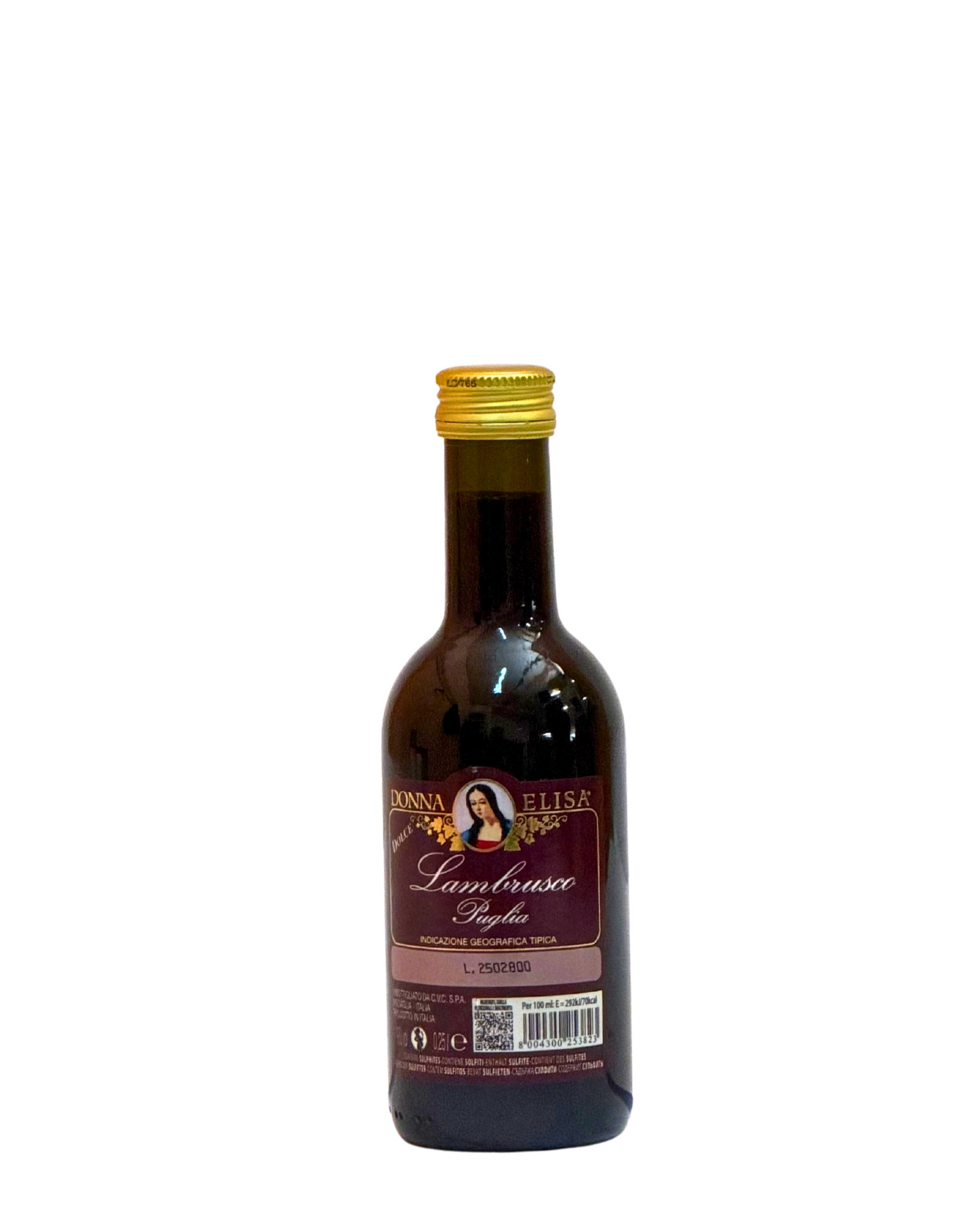 lambrusco Dolce 0,25l Caldirola Vol 9%