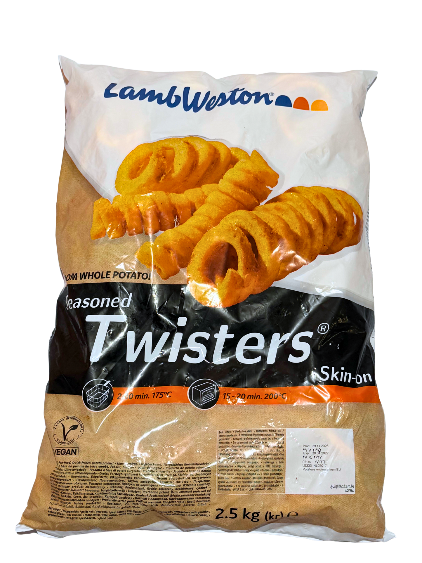 Lambweston Twisters 2,5Kg