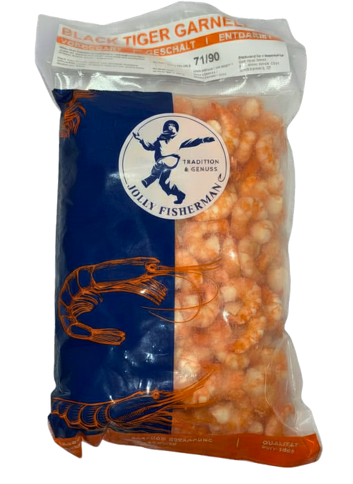 71-90 Jolly Fisherman Tiger Schrimps 1Kg