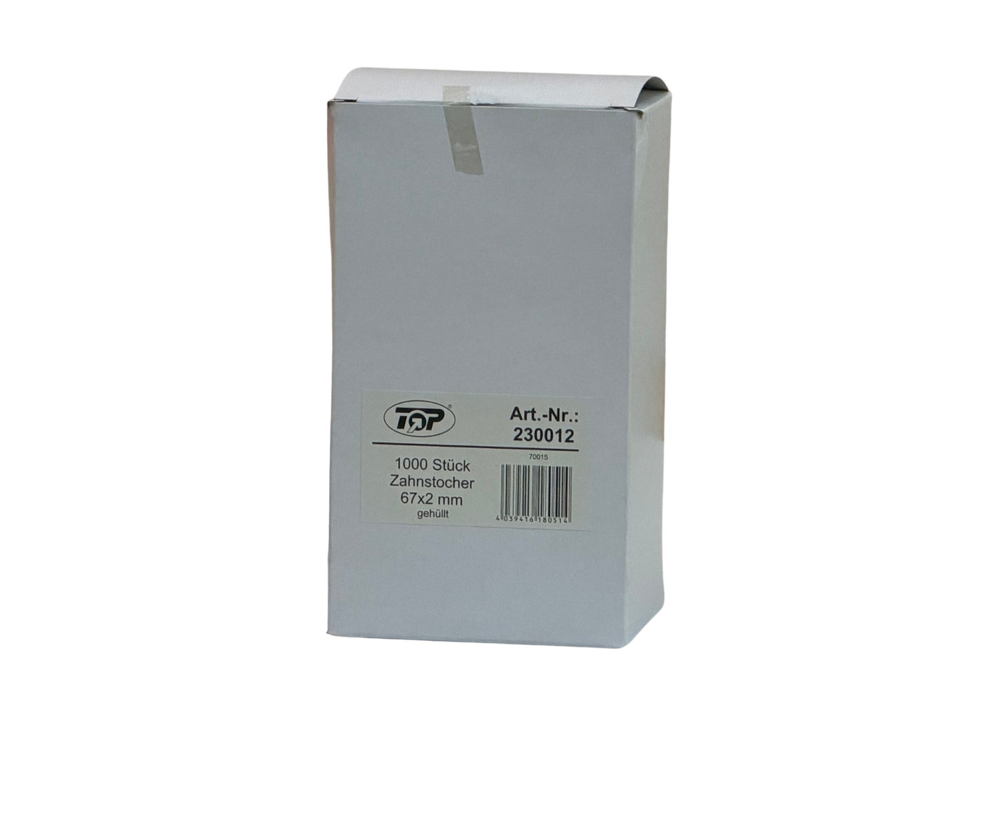 Zahnstocher 67x2mm gehllt 1000Stk. 230012