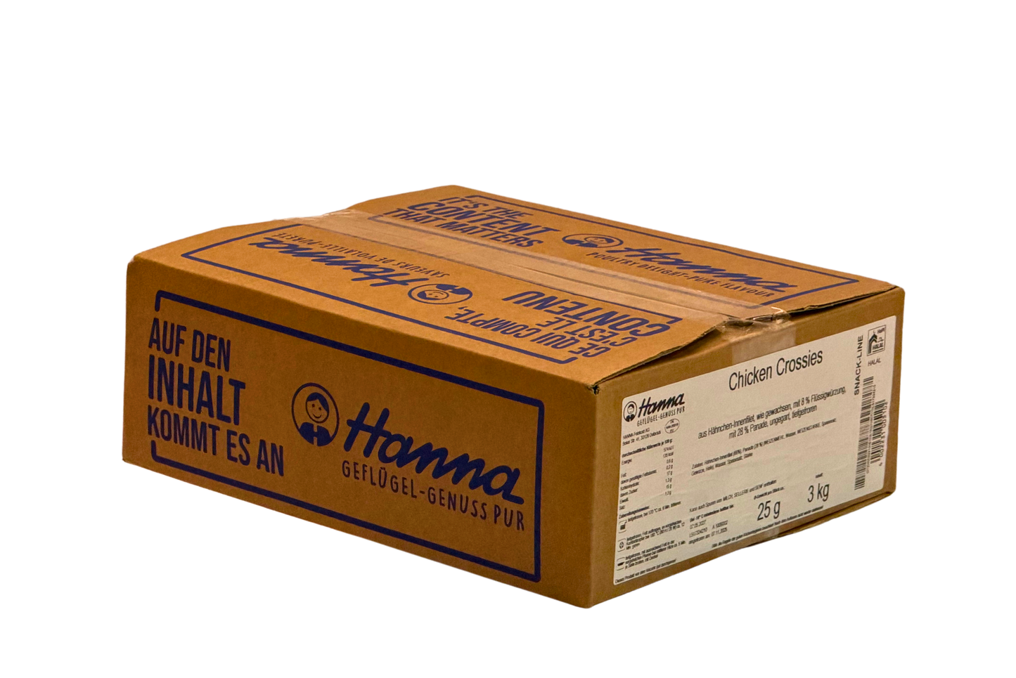 Hanna Chicken Crossies ca. 25g 3kg