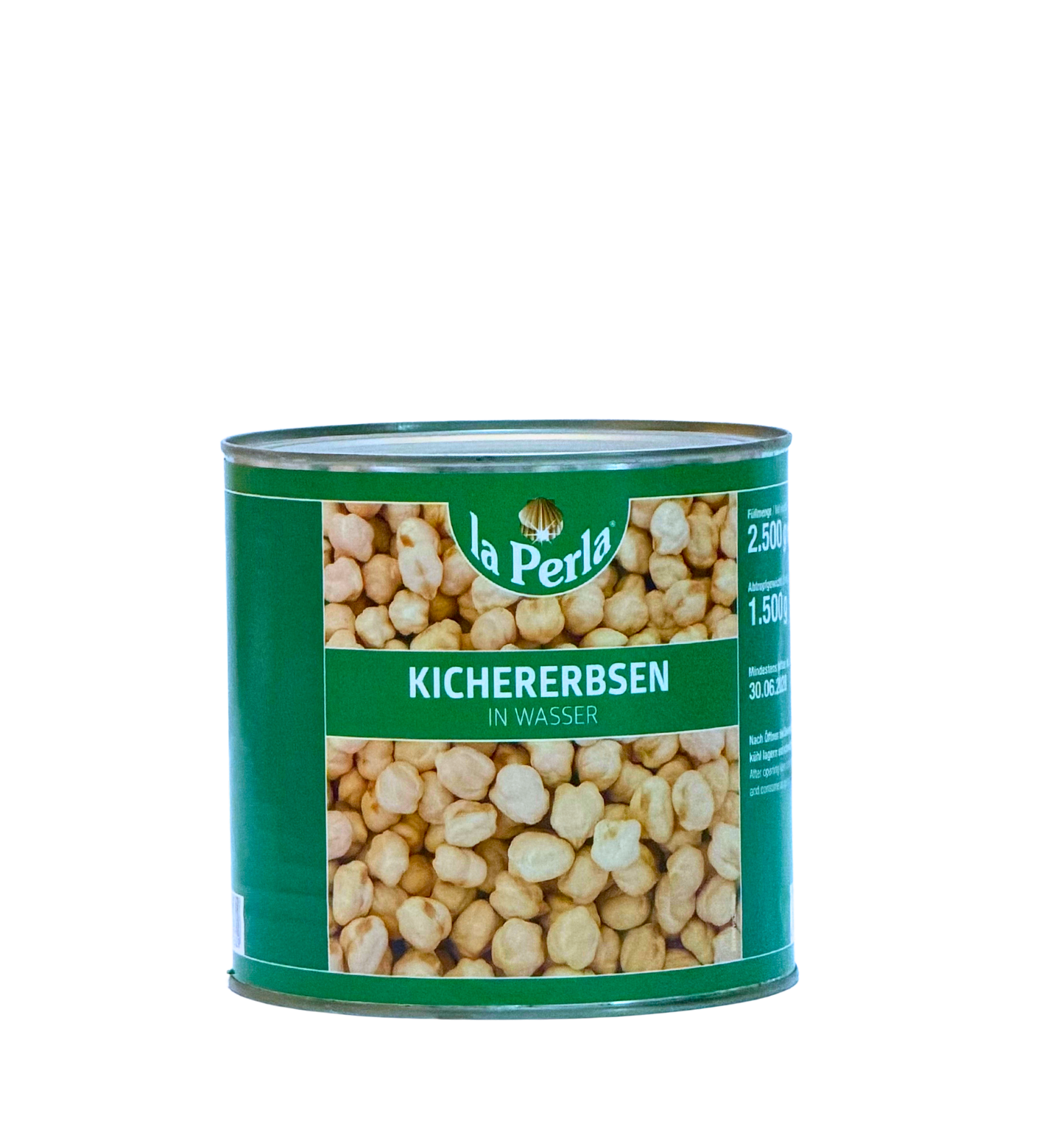 La Perla Boiled ChickPeas Kichererbsen 2,5Kg
