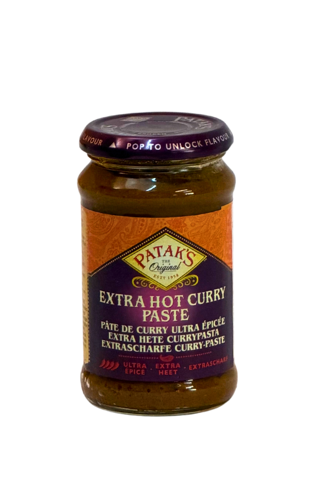 Patak Curry Paste Extra Hot 283g