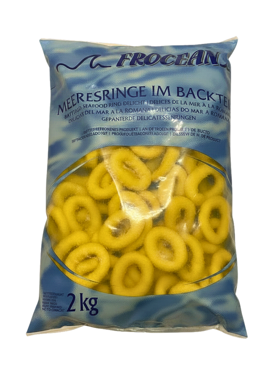 Tintenfischringe 2Kg in Backteig