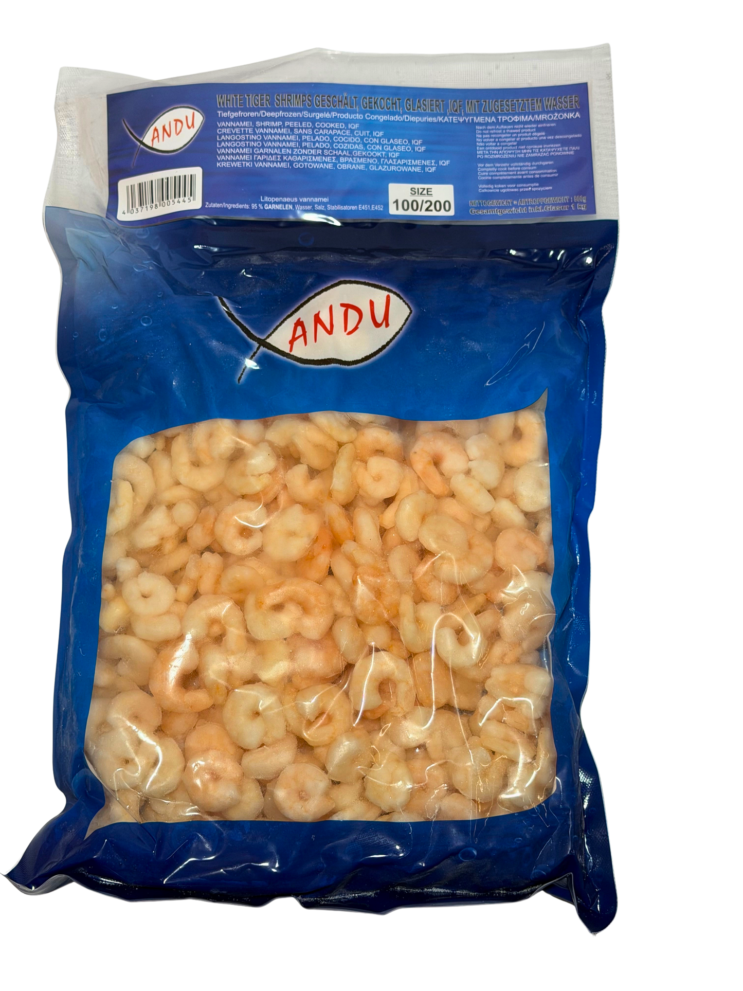 100-200 BT Schrimps gek. 1kg