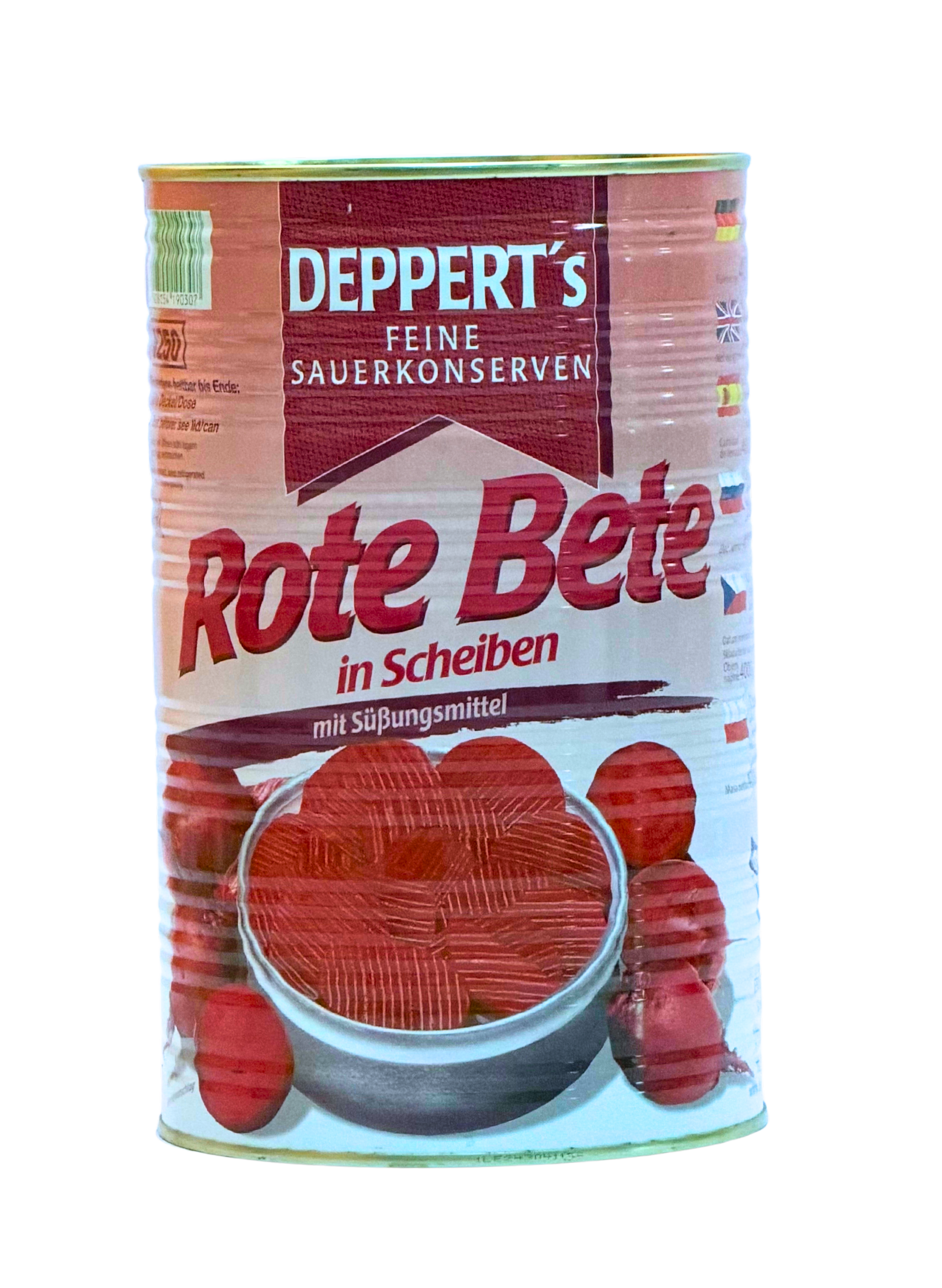 Deppert Rote Beete in Scheiben 4250ml