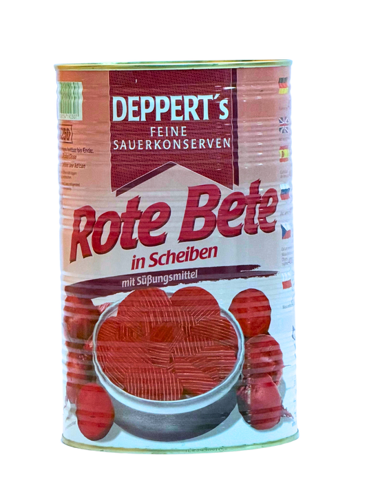 Deppert Rote Beete in Scheiben 4250ml