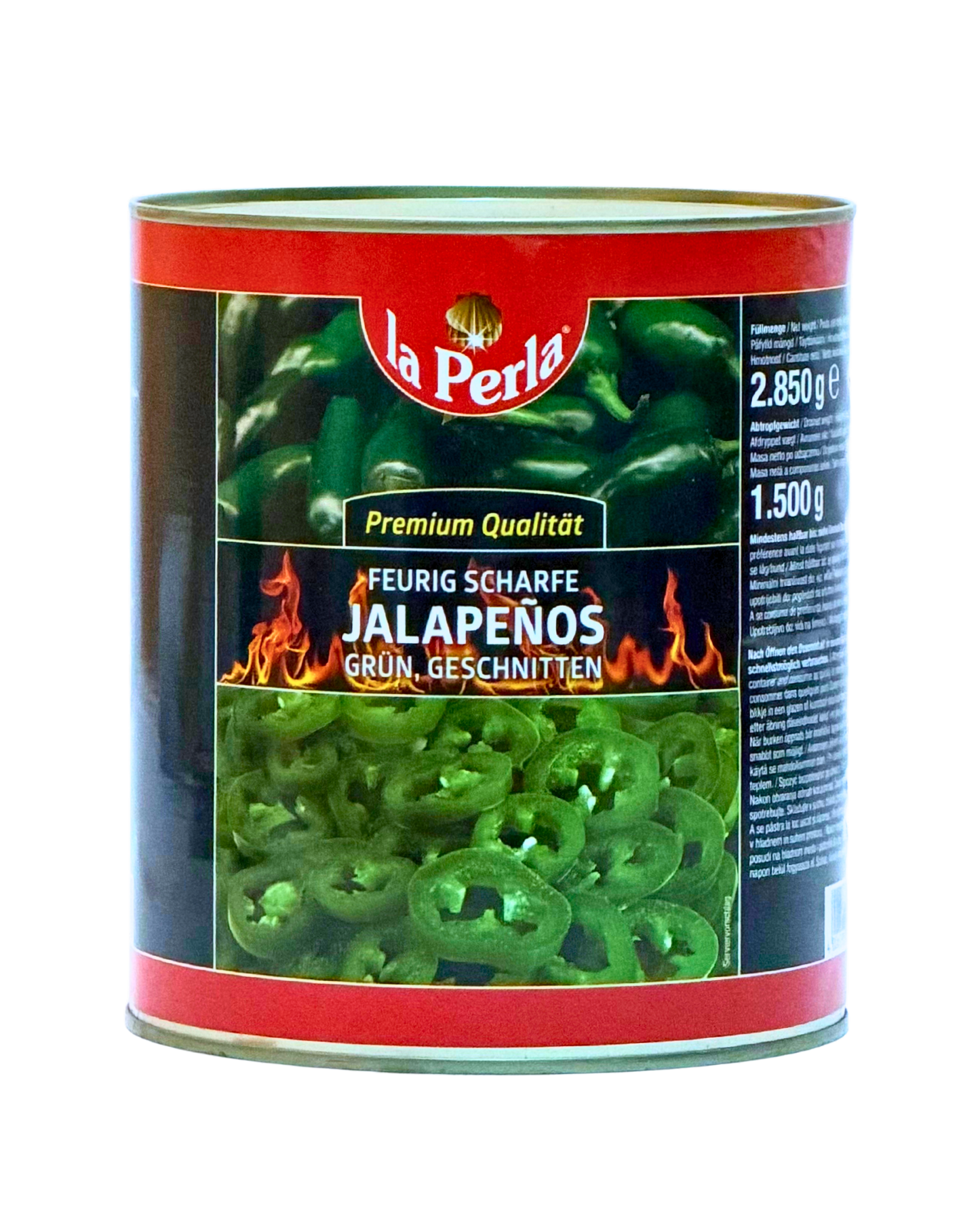 La Perla Jalapenos Grn 1,7Kg Atg