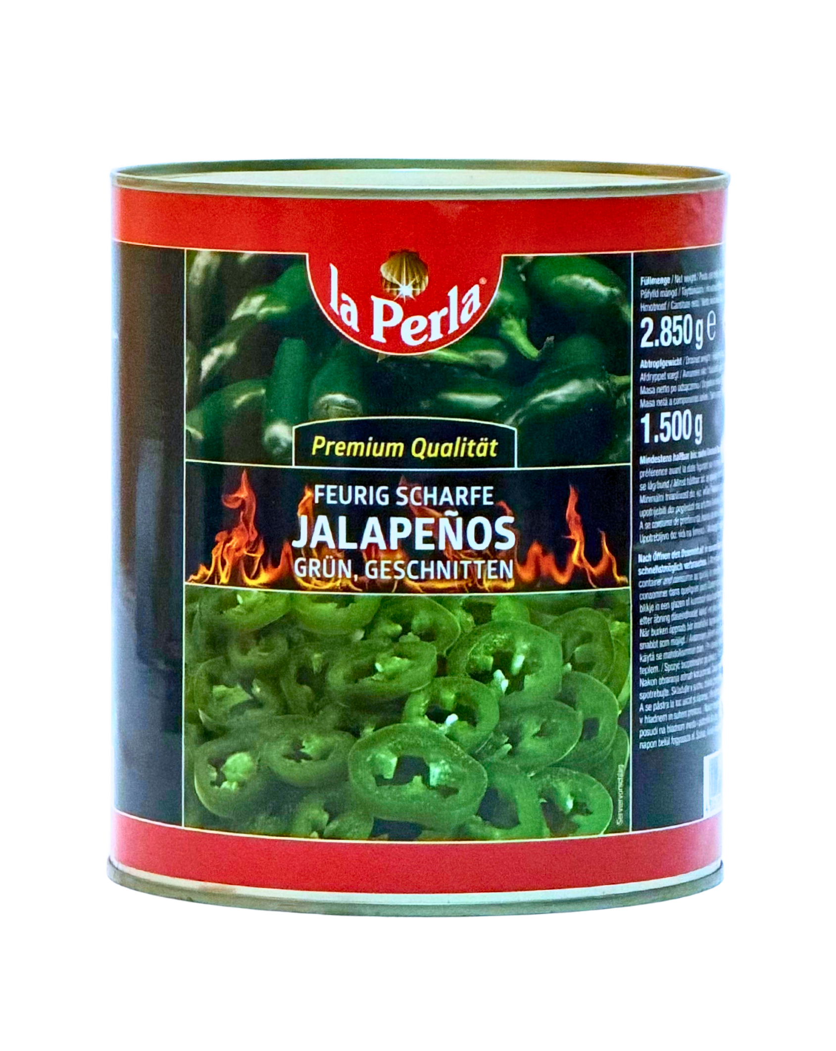 La Perla Jalapenos Grn 1,7Kg Atg