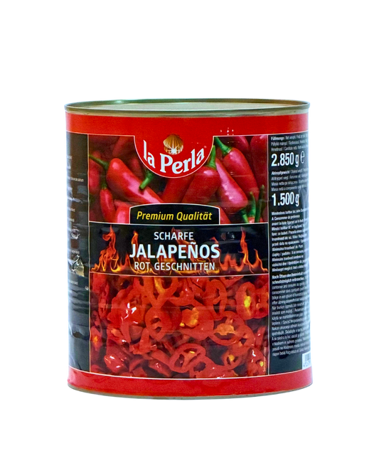 La Perla Jalapenos Rot 1,7Kg Atg