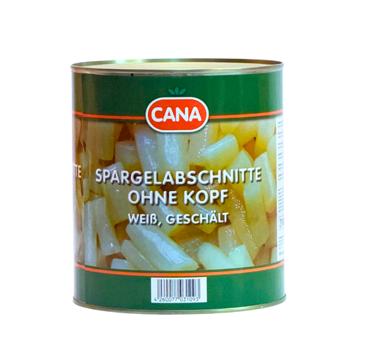 Spargel Abshnitte 2-4cm 3100ml
