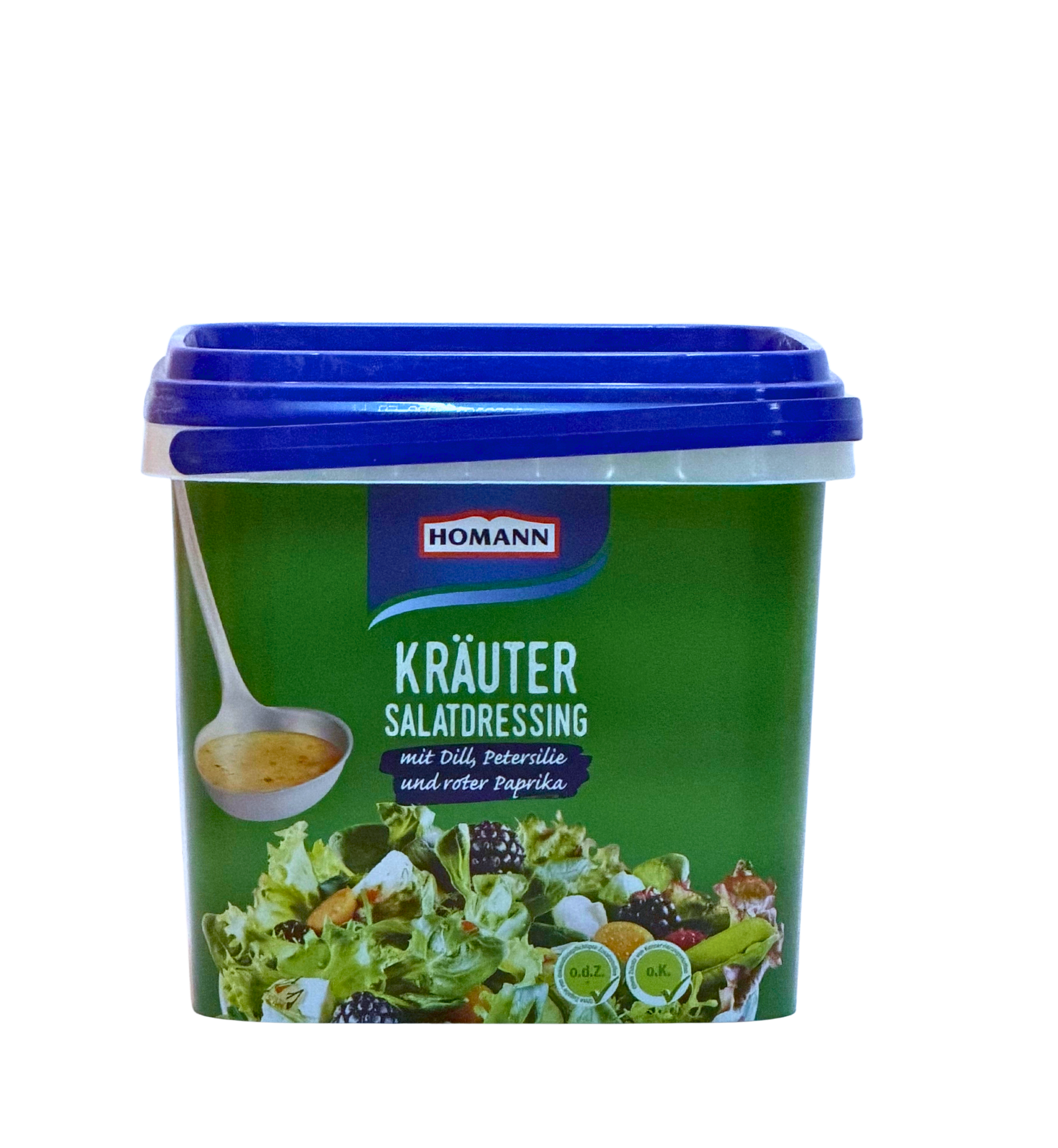 Homann Klares Kräuter Dressing 4L Eckig Eimer