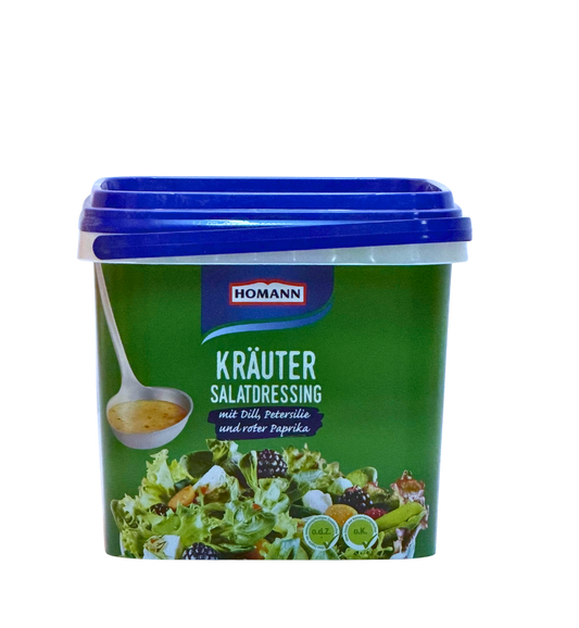 Homann Klares Kräuter Dressing 4L Eckig Eimer