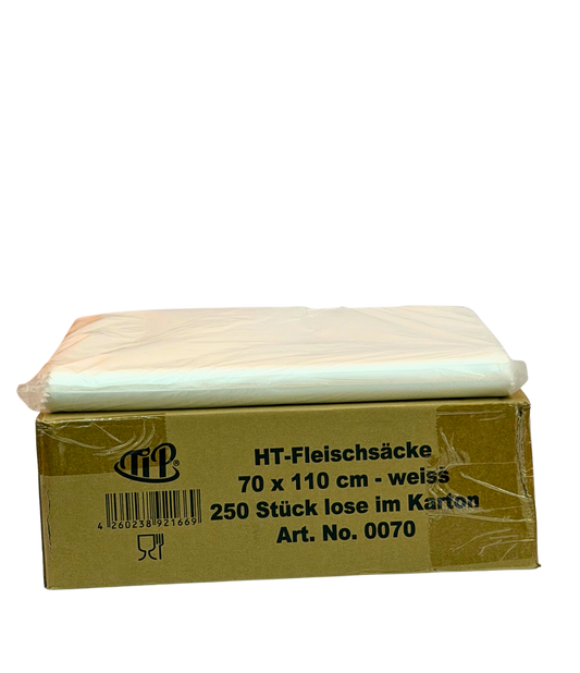 Fleischersäcke 250Stk. 70x110cm Weiss