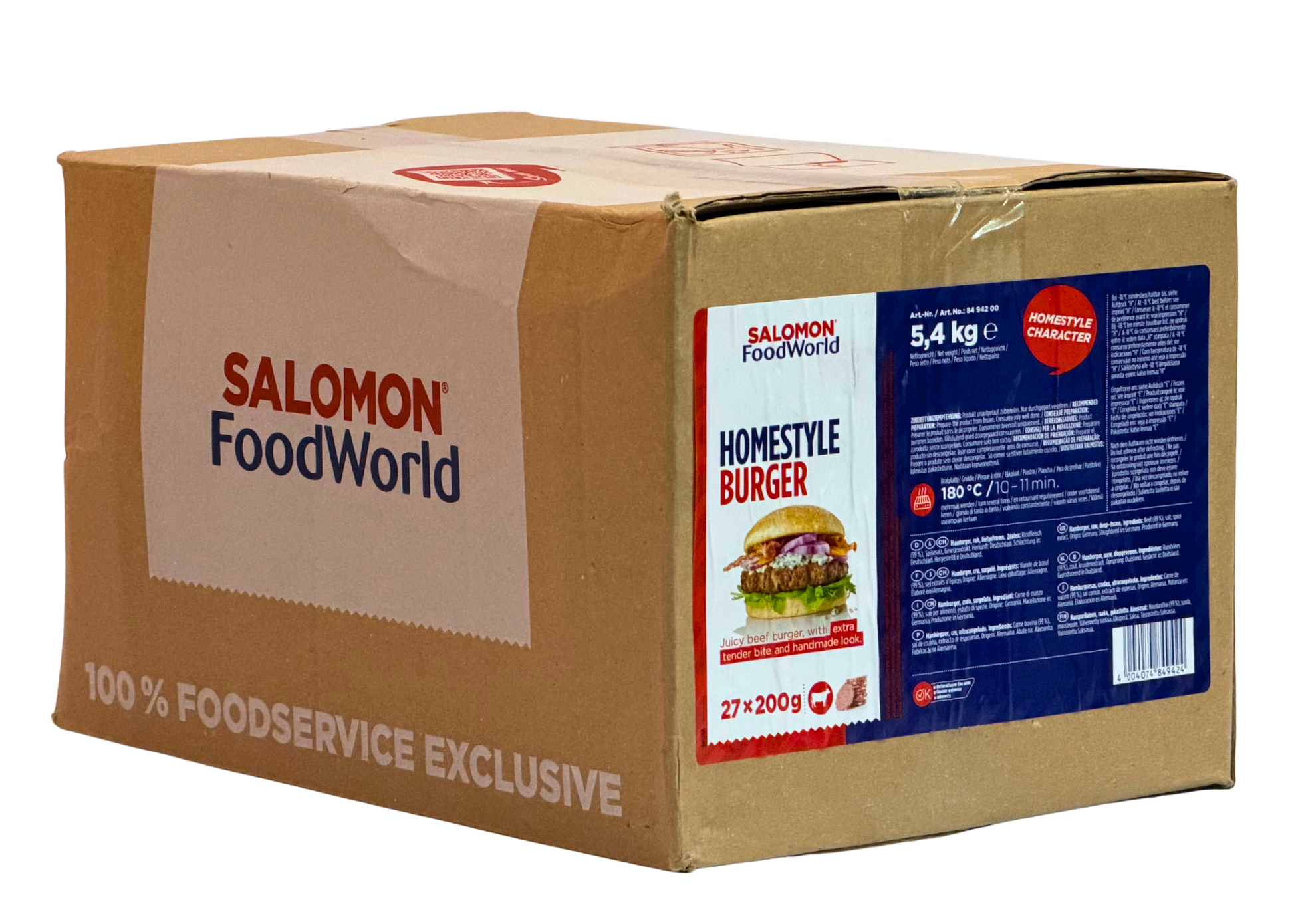 Salomon Homestyle Burger 200g