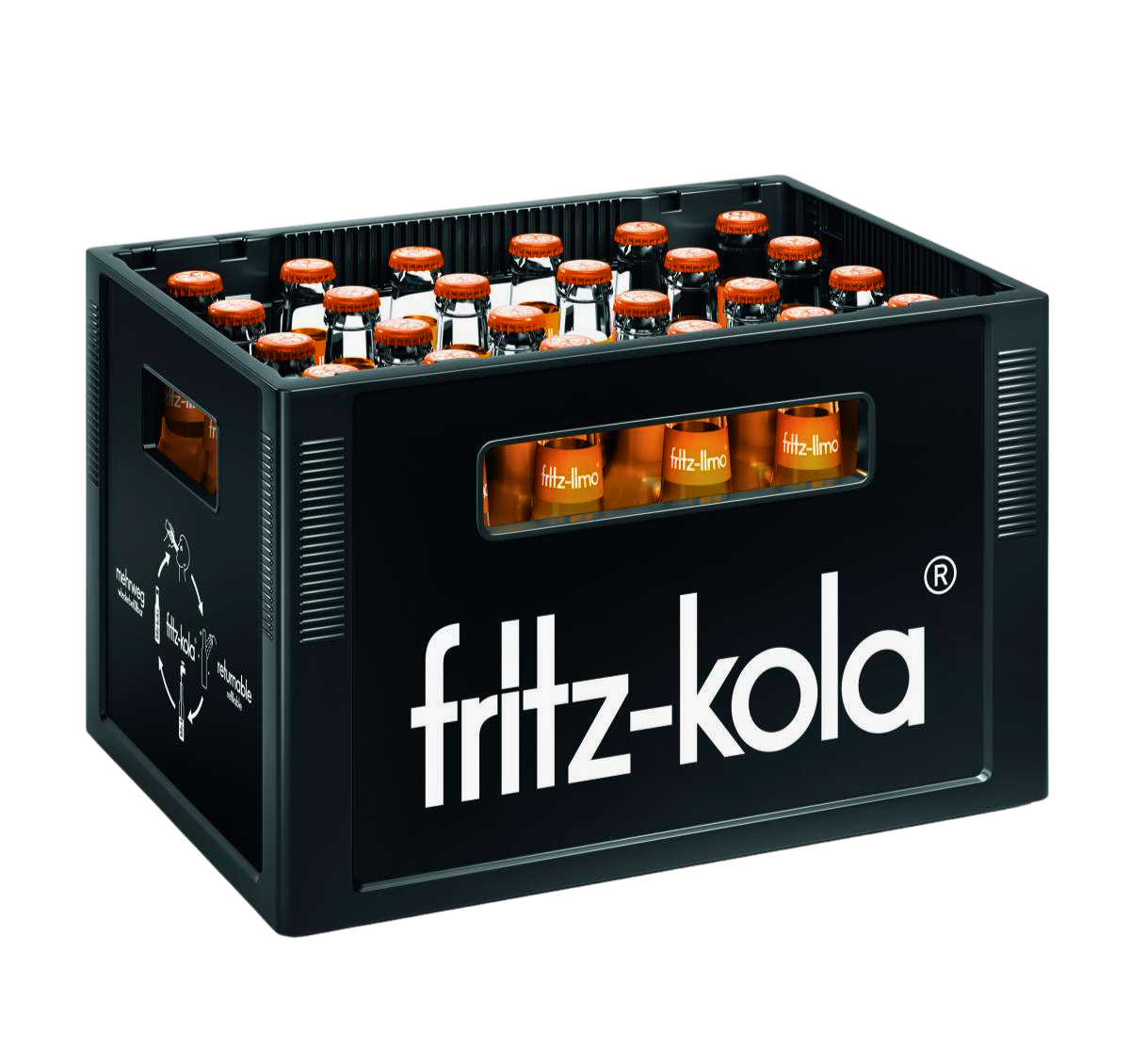Fritz-Limo Orangenlimonade 24X0,33