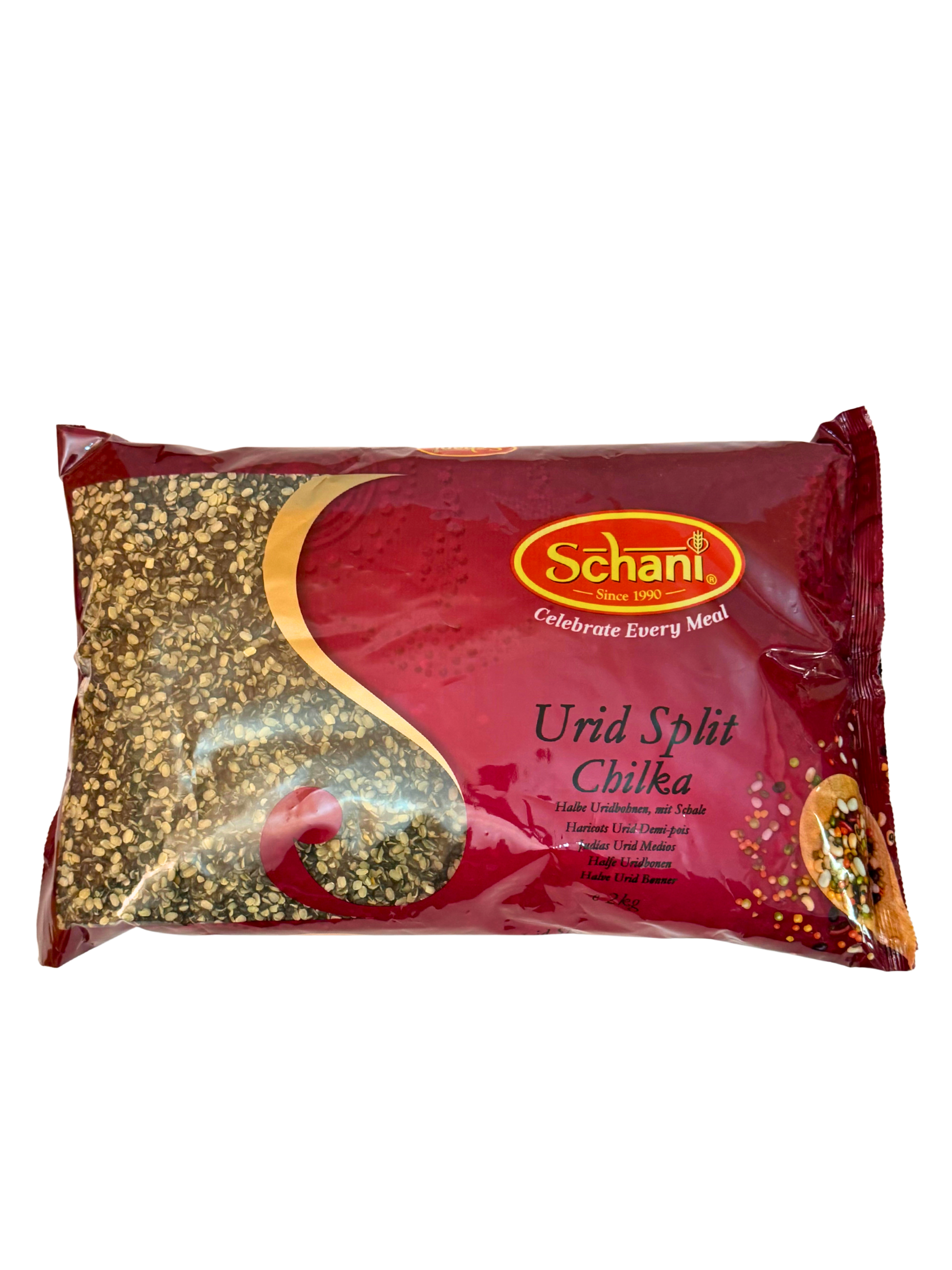 TRSShani Urid Dal Split 2 kg chilka