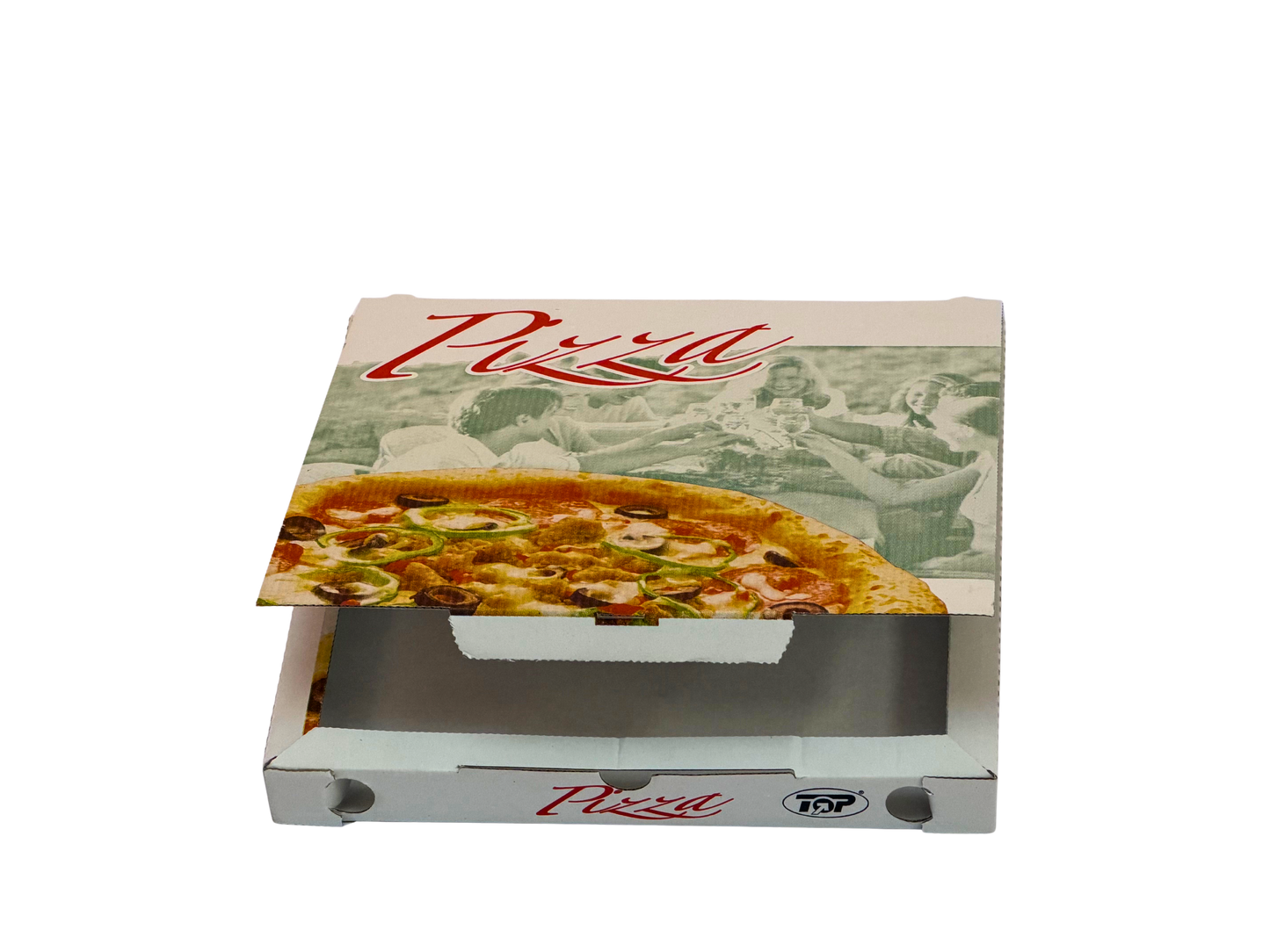 Pizzabox 22x22x3 Mod.C. 200Stk. TOP C16385