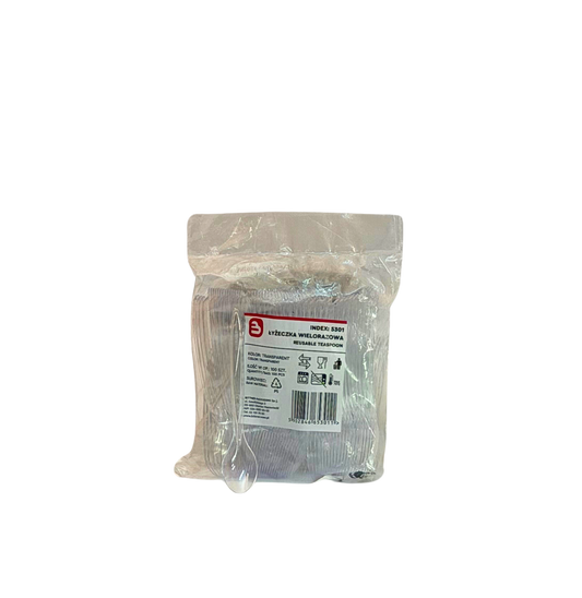 Kaffeelöffel Transparent 125mm 100Stk. 5301N
