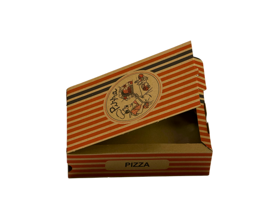 Pizzabox 27x16x7 Calzone Braun 100Stk. TOP C22424