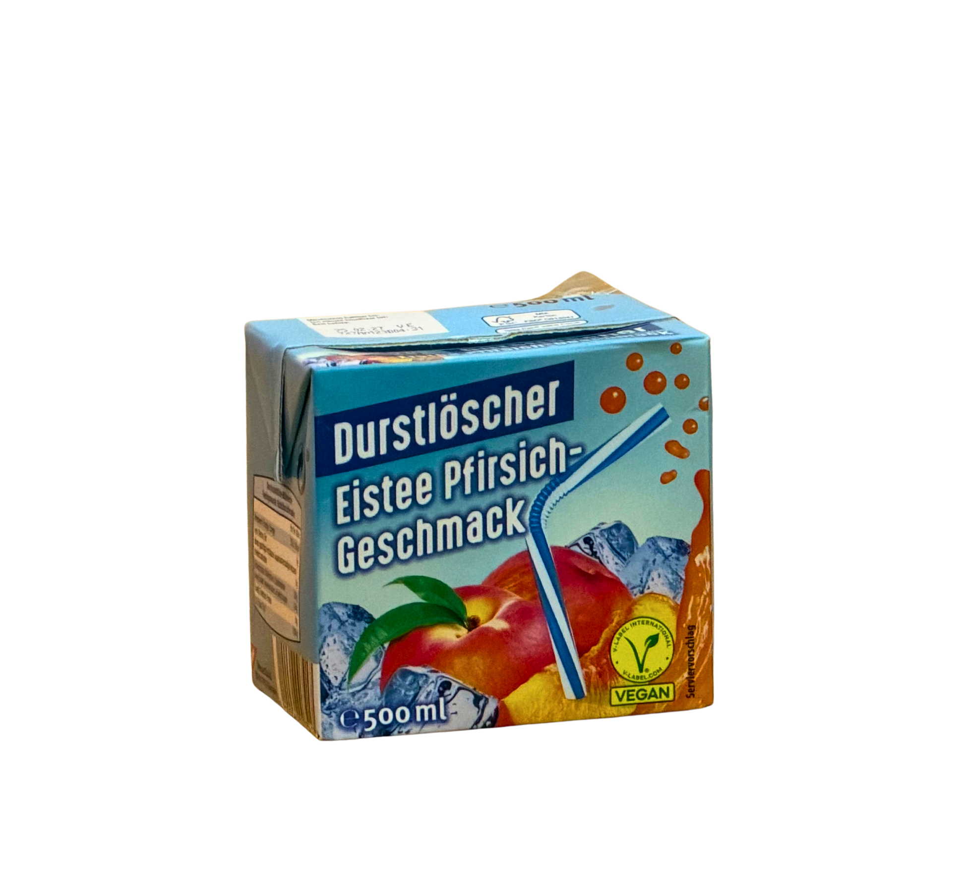 Durstlöscher Eistee 0,5L Pfirsich
