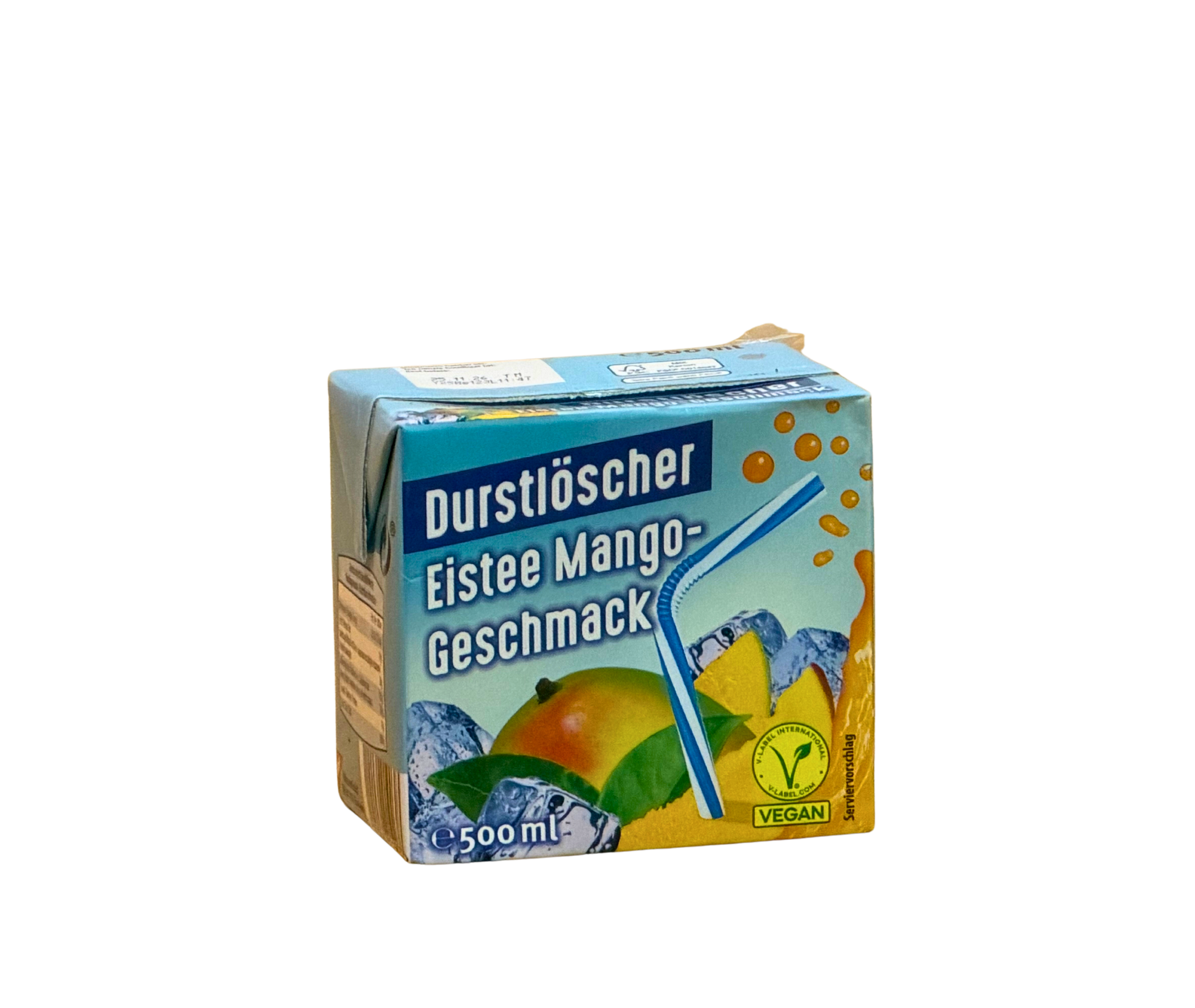 Durstlöscher Eistee 0,5L Mango