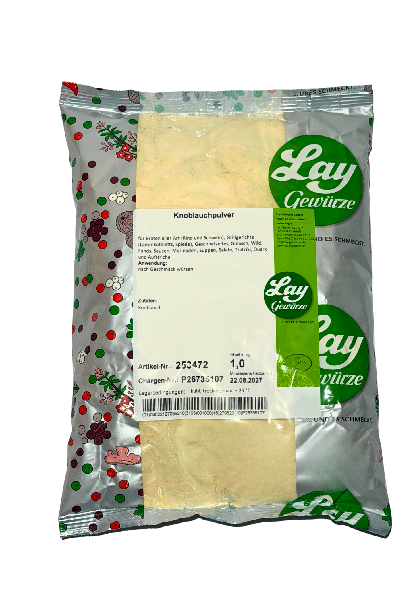 Lay Knoblauchpulver 1kg