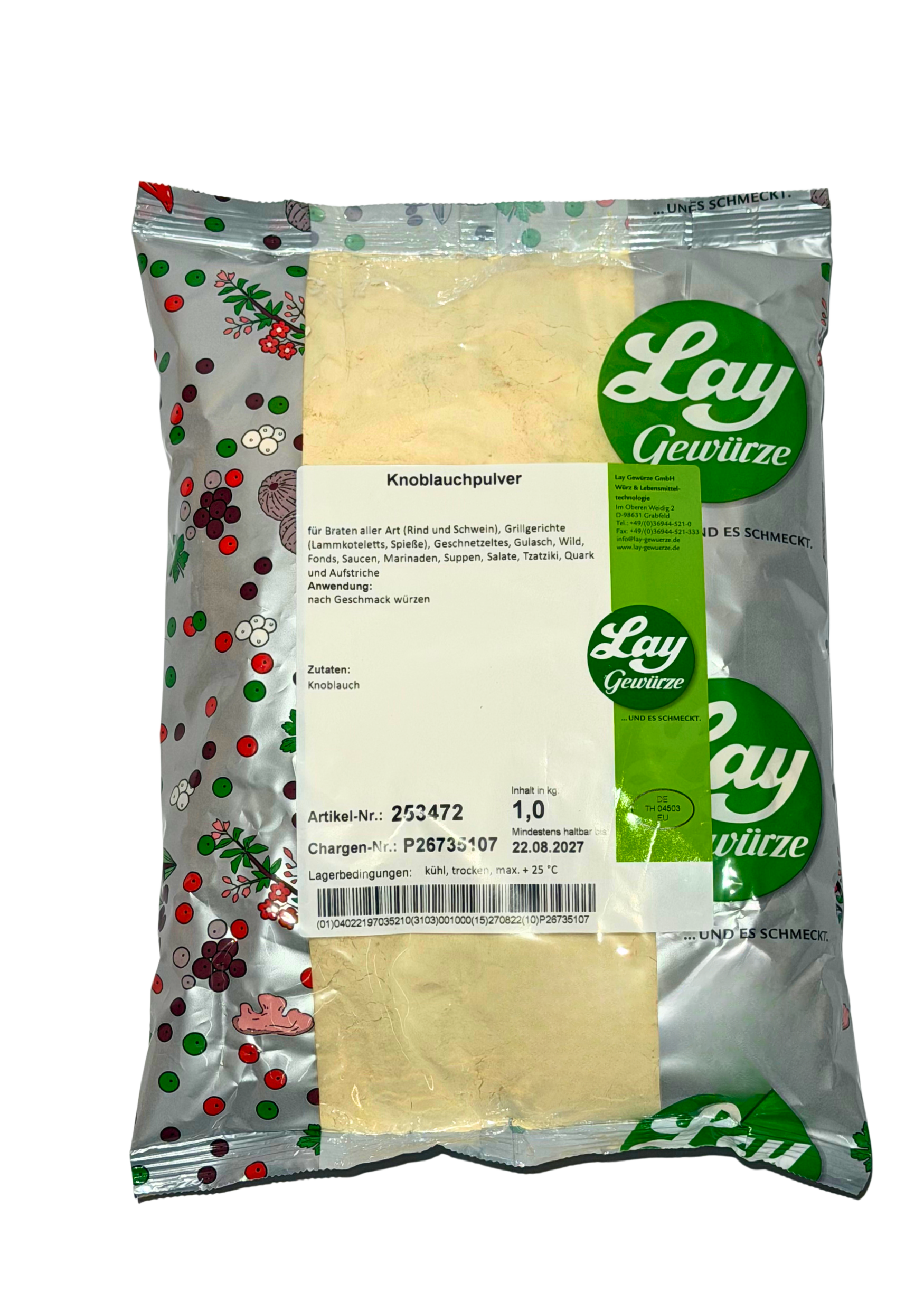 Lay Knoblauchpulver 1kg