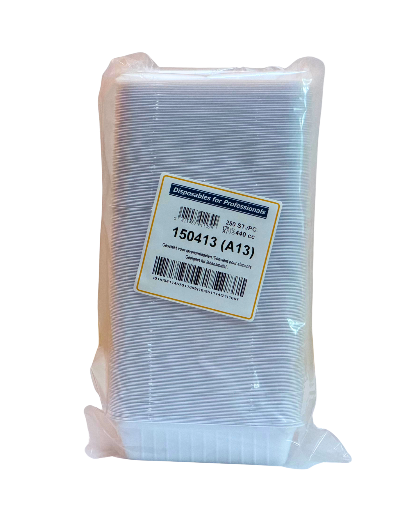 Plastikschale A13 250Stk 16,5x11x3,5cm 150413