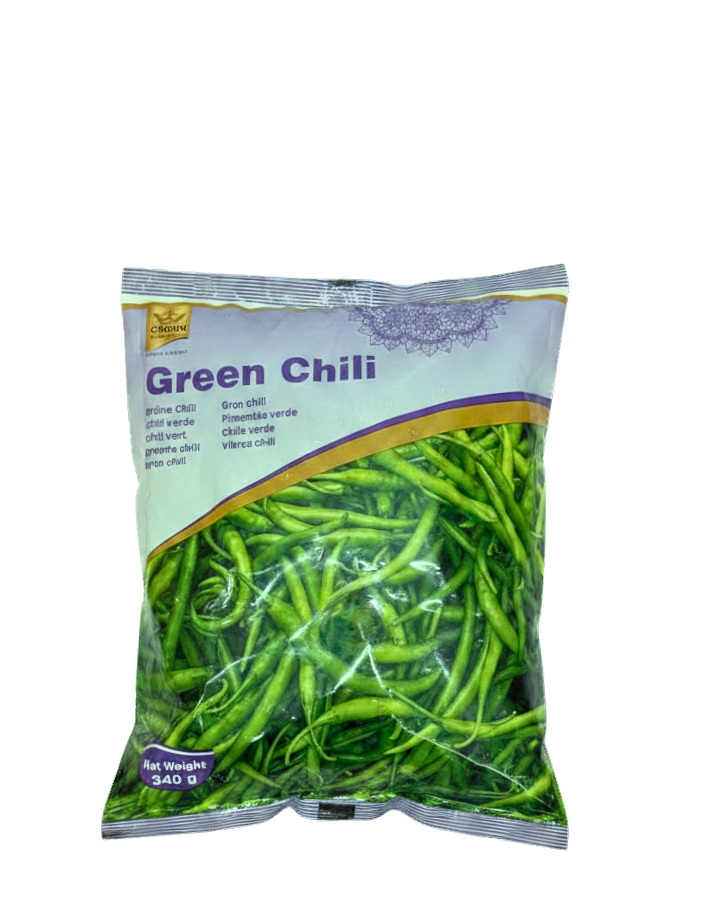 Crown Green Chilli without Stem 340g TK