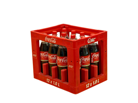 Coca Cola 12x1L. Kasten