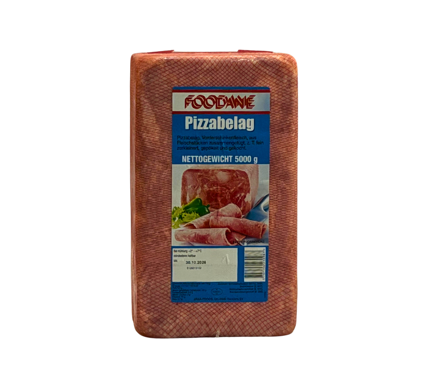 Foodane Pizzabelag 93% 5Kg Packung