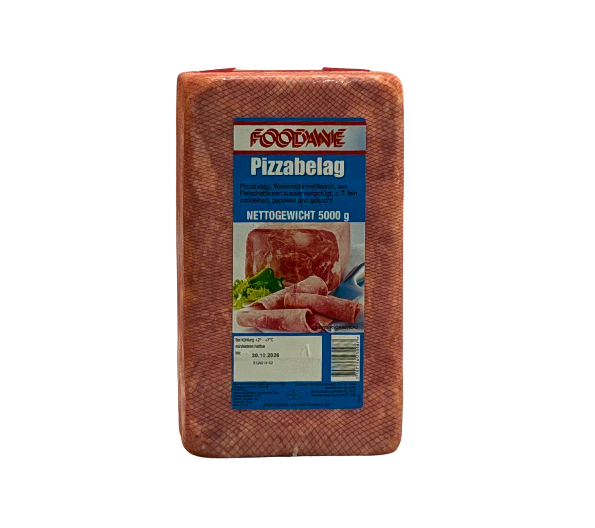 Foodane Pizzabelag 93% 5Kg Packung