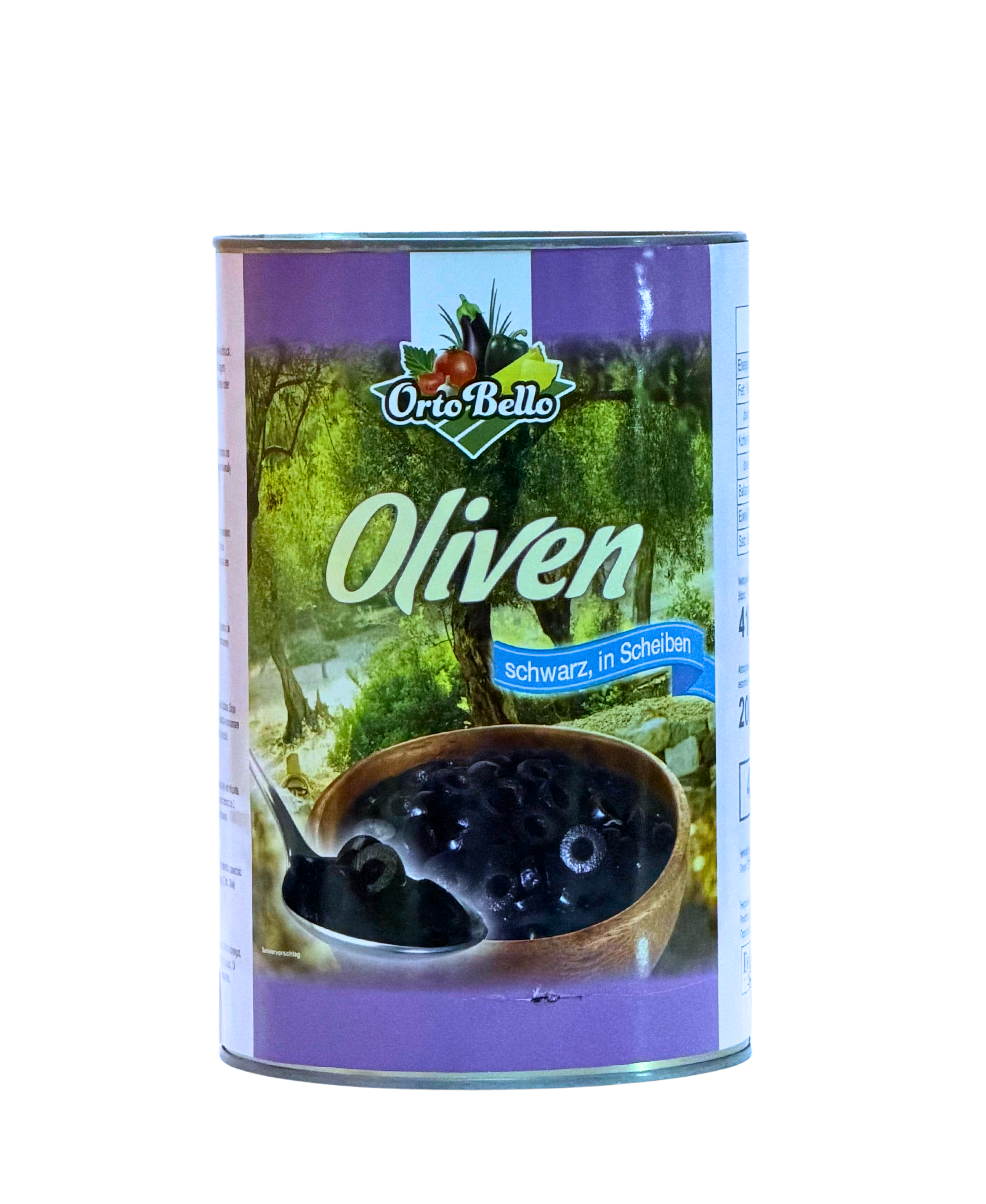 Oliven Schwarz geschnitten 3033 4350ml