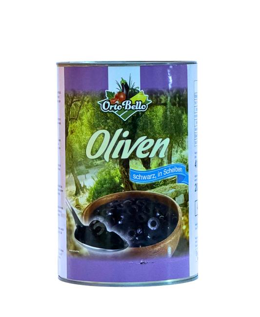 Oliven Schwarz geschnitten 3033 4350ml