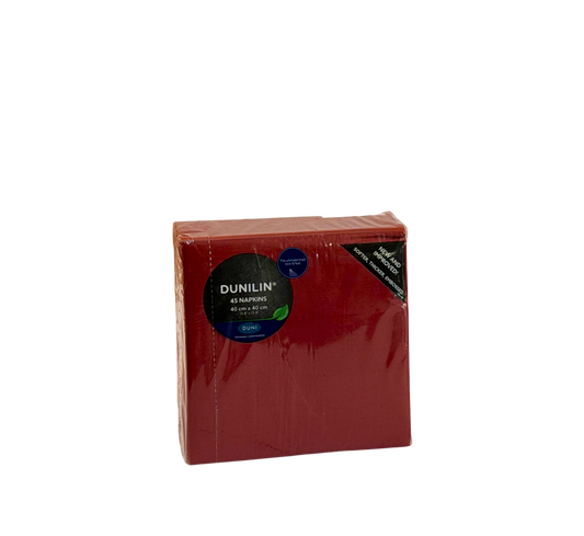Servietten Bordeaux 40CM 3Lag. 45 Stk