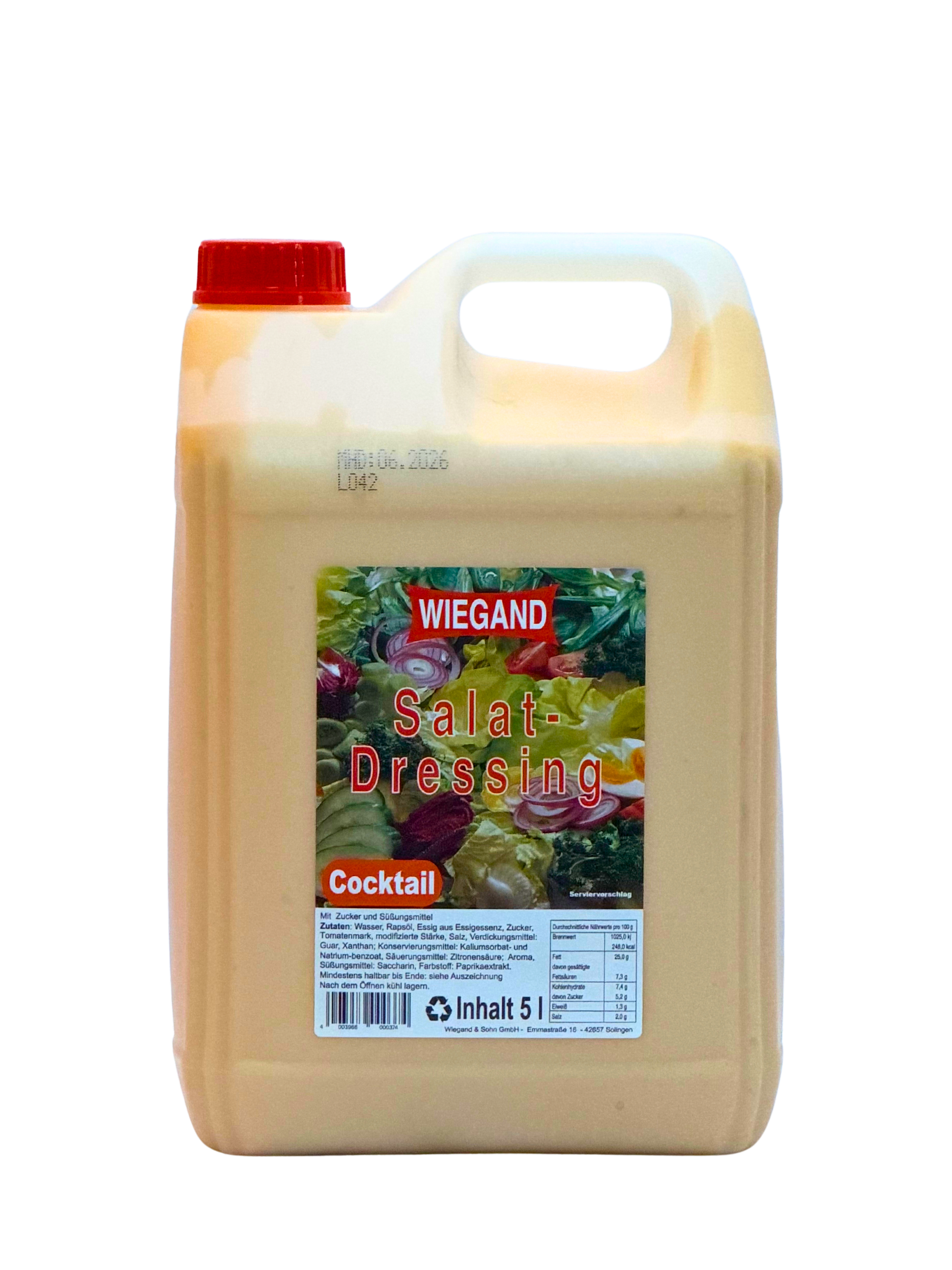 Wiegand Cocktail Dressing 5L